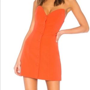 NWT Orange NBD dress